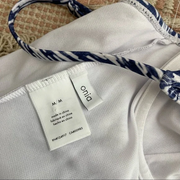 ONIA Chelsea One-Piece Swimsuit Size M One Pieces